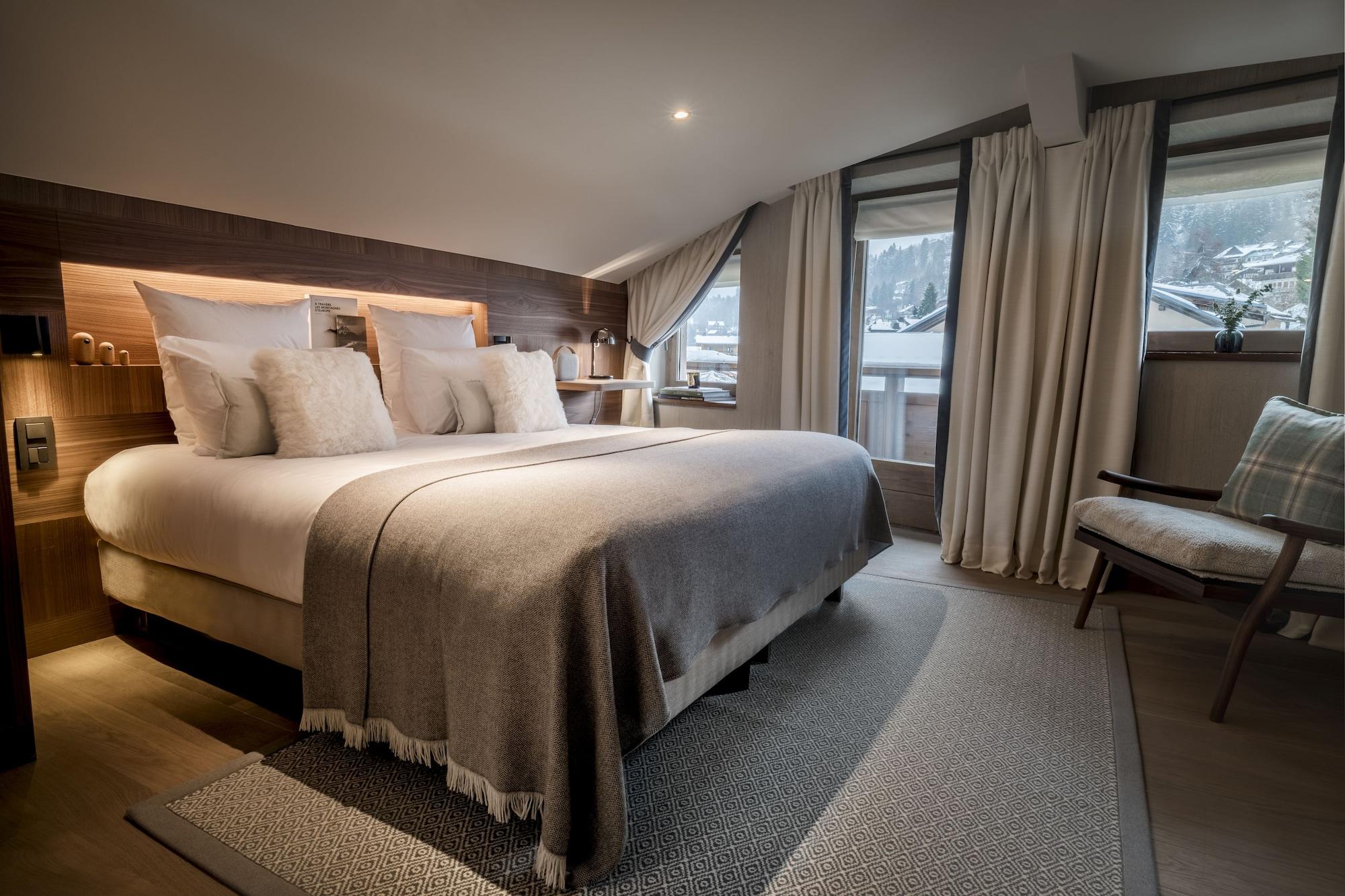 Coeur De Megeve Hotell Eksteriør bilde