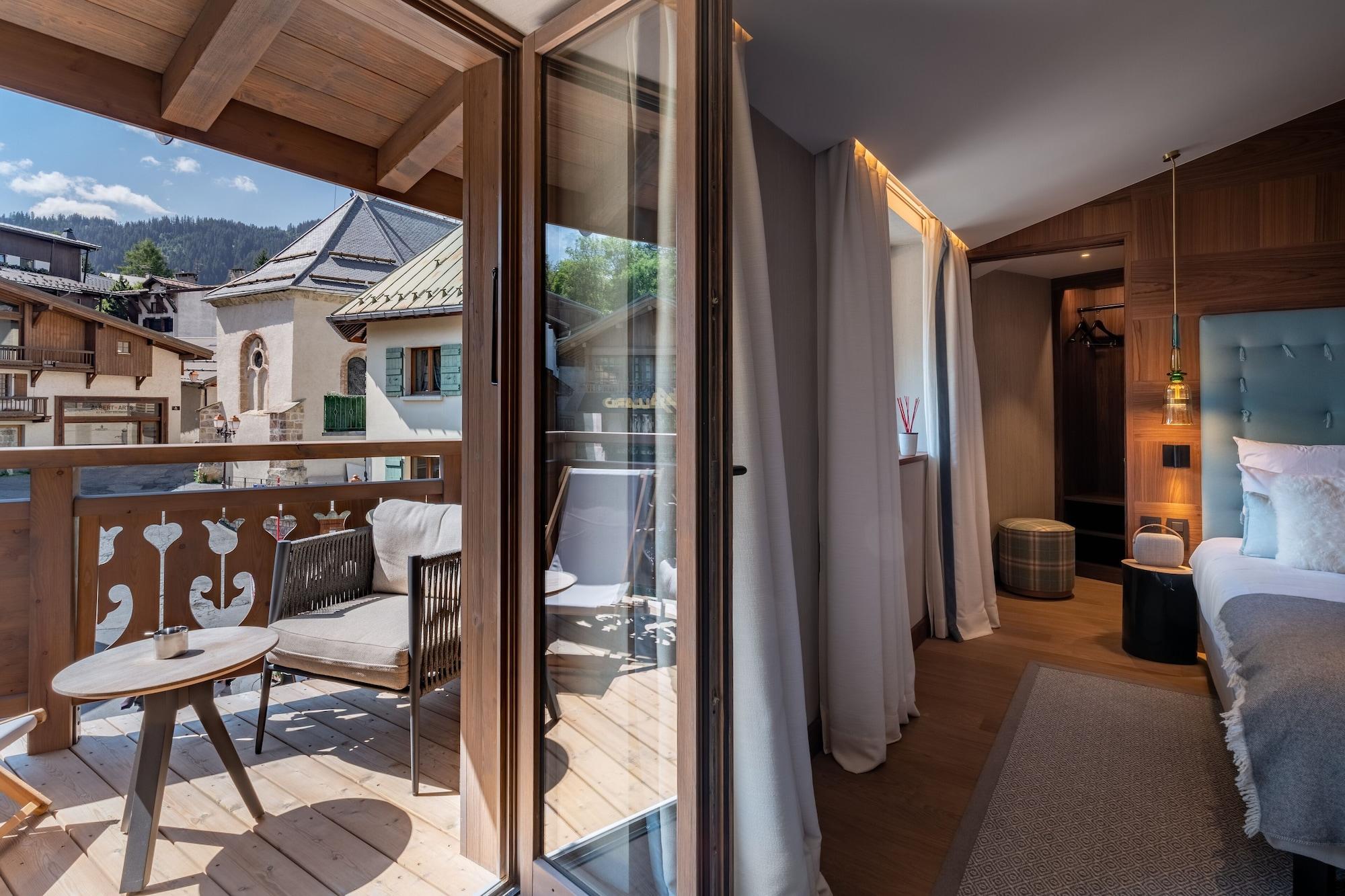 Coeur De Megeve Hotell Eksteriør bilde