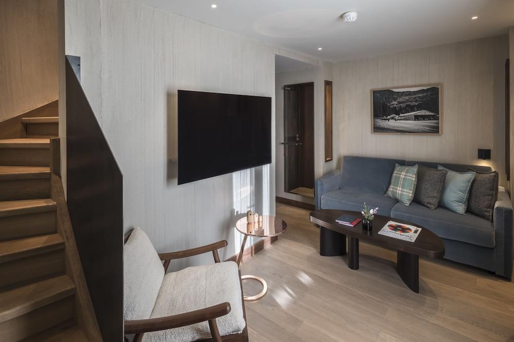 Coeur De Megeve Hotell Eksteriør bilde