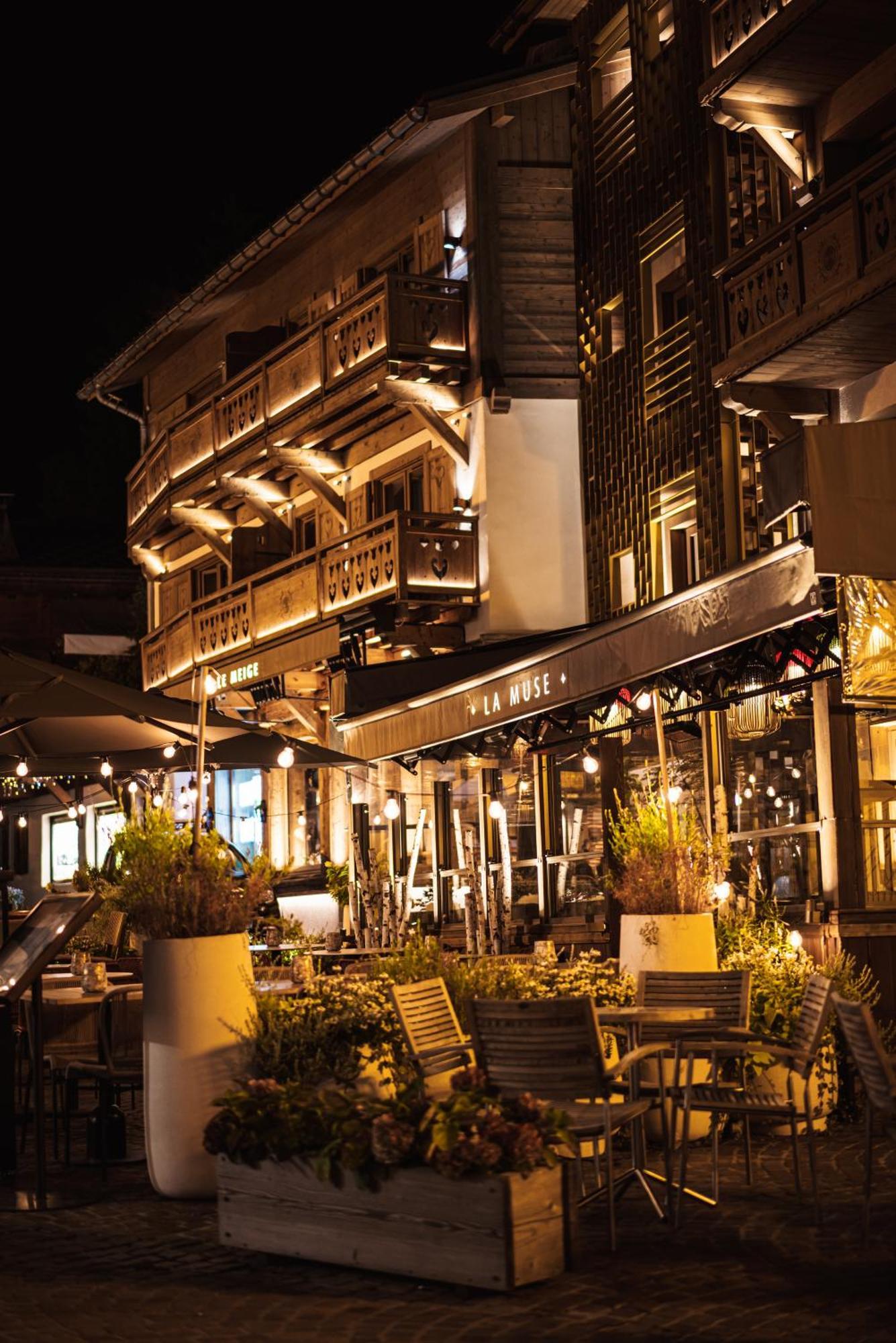 Coeur De Megeve Hotell Eksteriør bilde