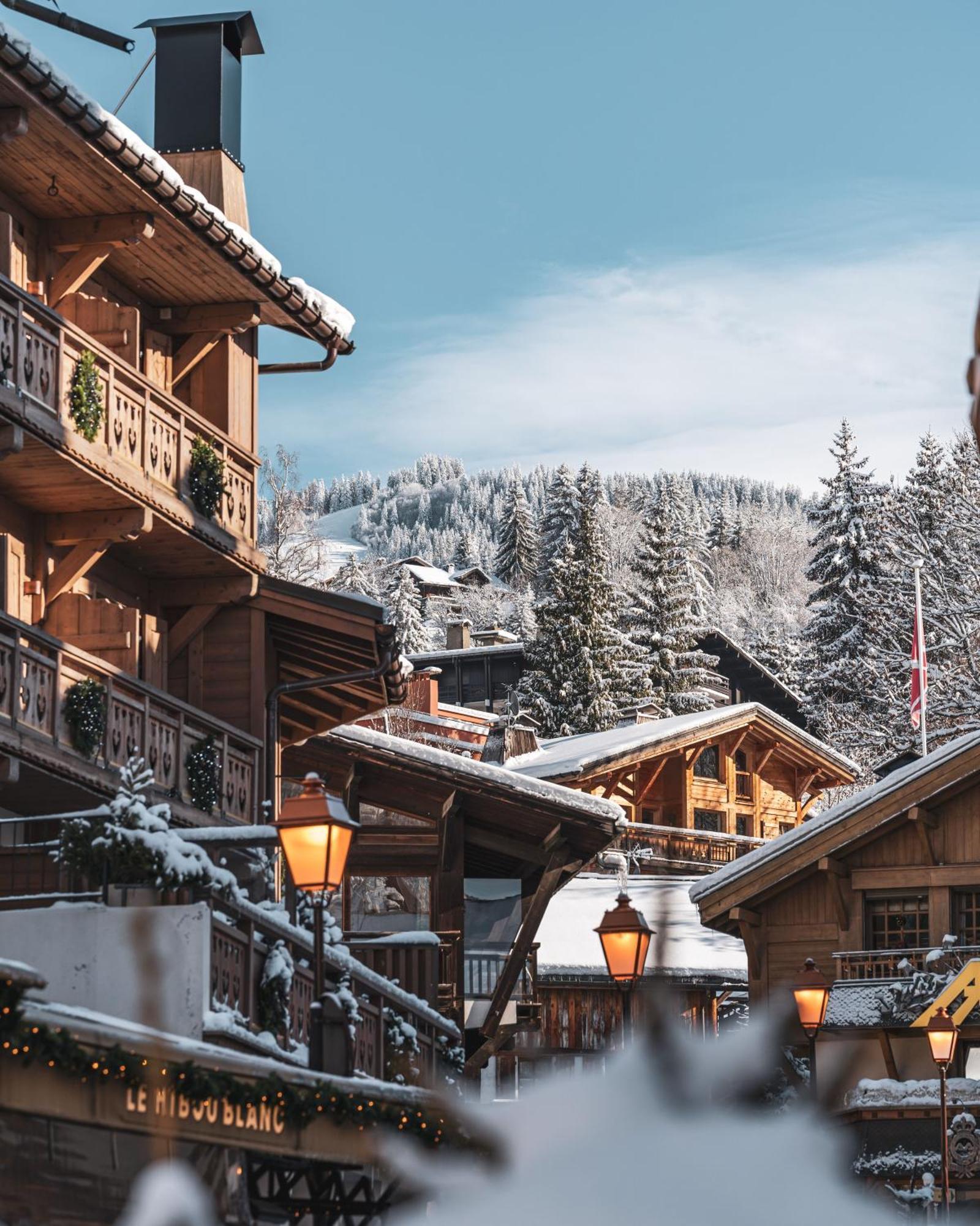 Coeur De Megeve Hotell Eksteriør bilde