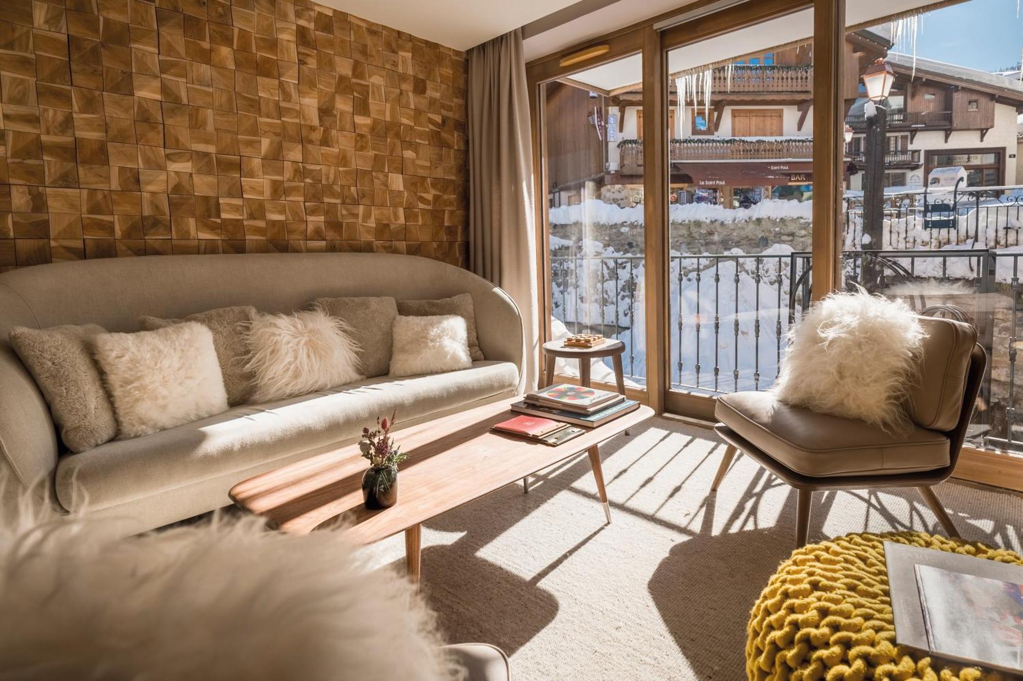 Coeur De Megeve Hotell Eksteriør bilde