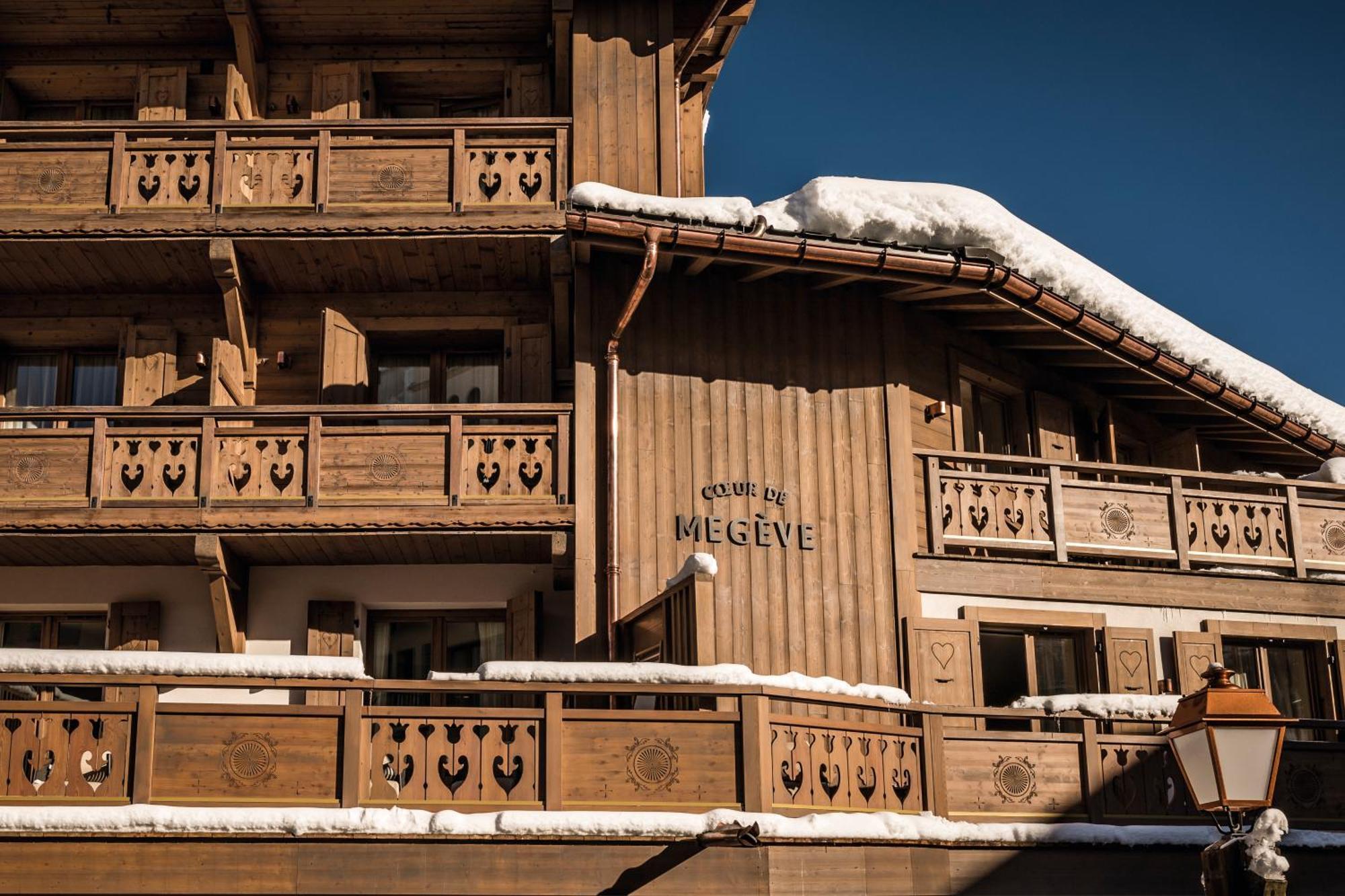 Coeur De Megeve Hotell Eksteriør bilde