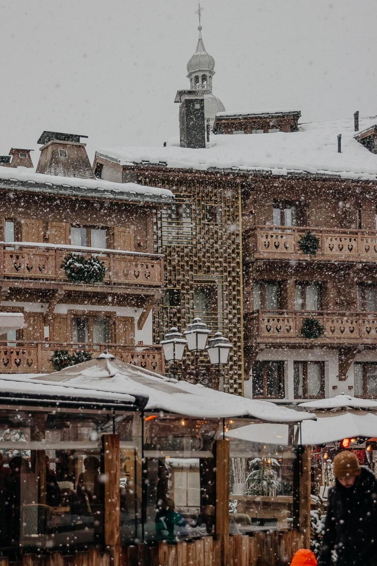 Coeur De Megeve Hotell Eksteriør bilde