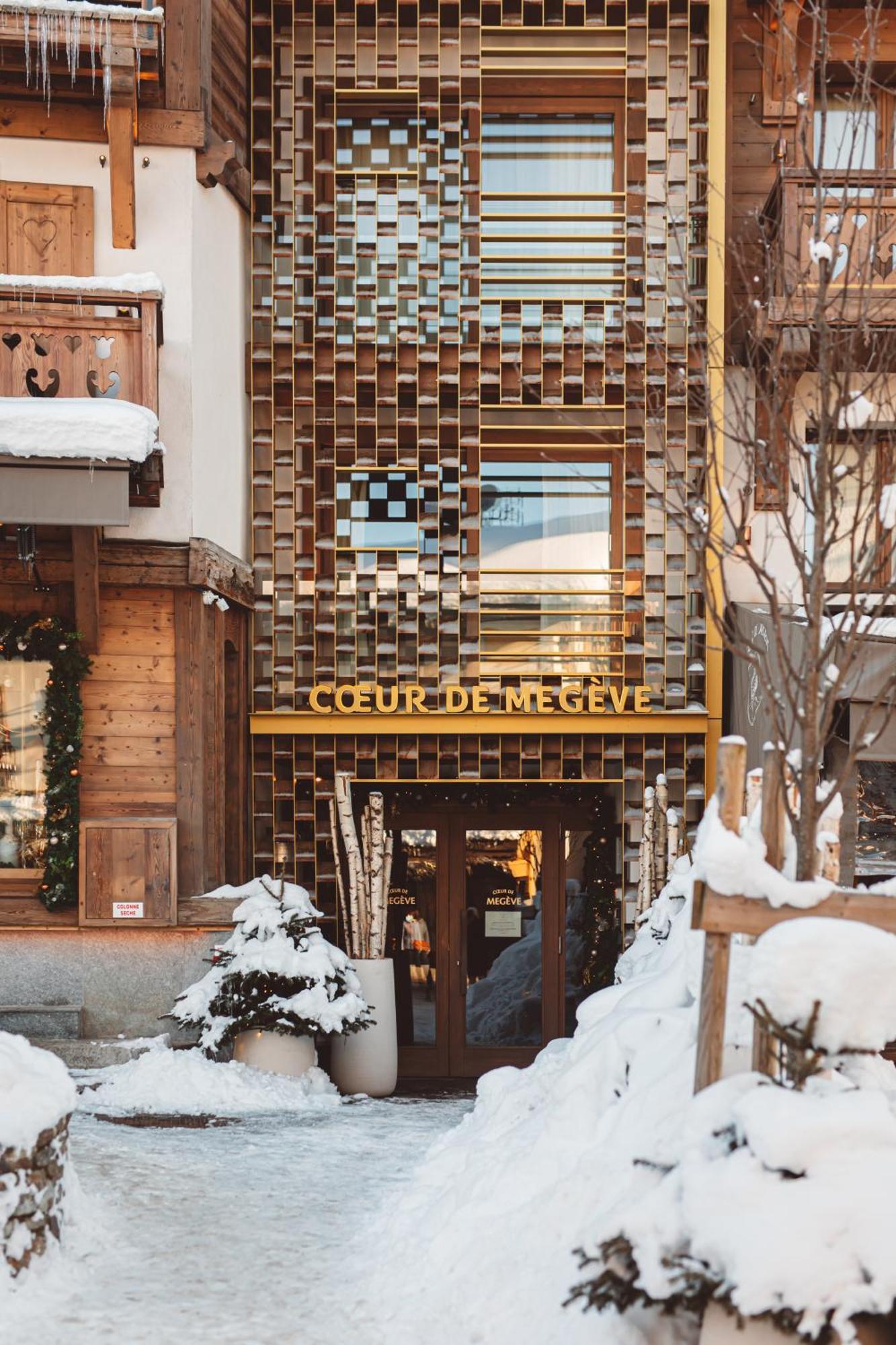 Coeur De Megeve Hotell Eksteriør bilde