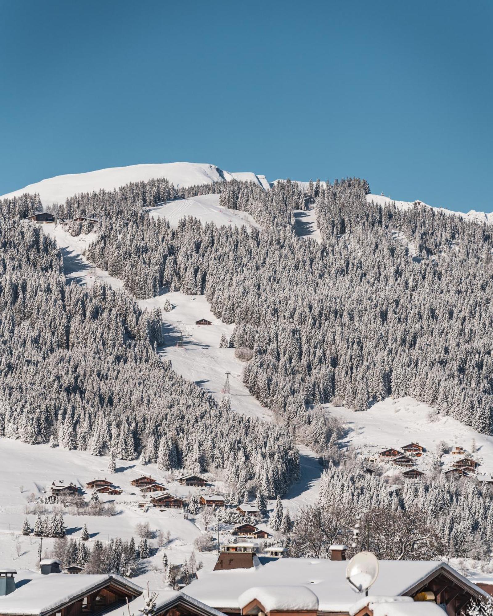 Coeur De Megeve Hotell Eksteriør bilde