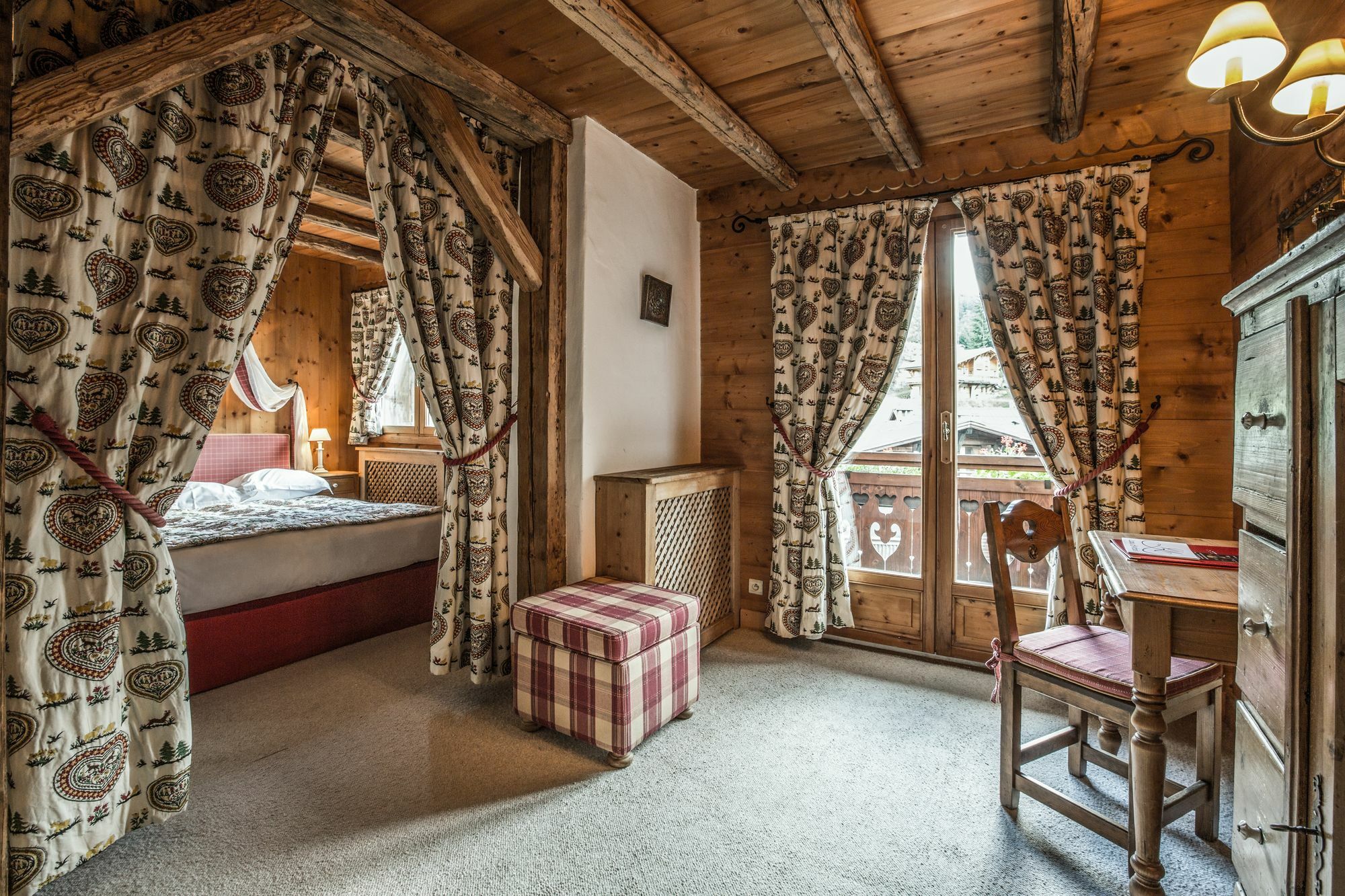 Coeur De Megeve Hotell Eksteriør bilde